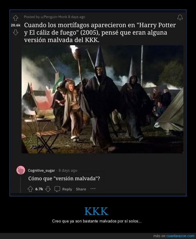 harry potter,kkk,malvados,mortífagos