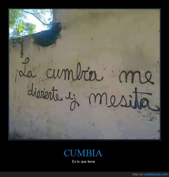 cumbia,mesita