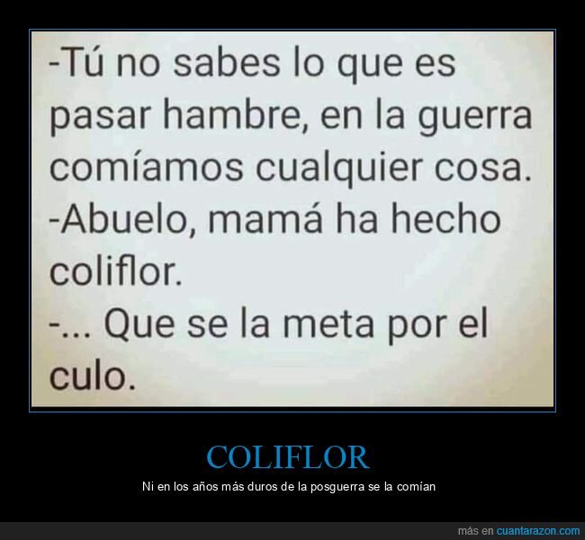 hambre,comer,coliflor