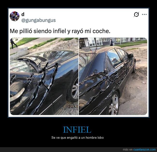 coches,infiel,rayado,wtf