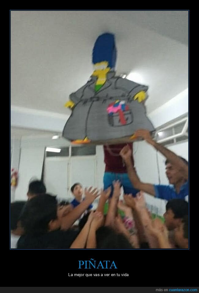 marge,piñata,simpsons