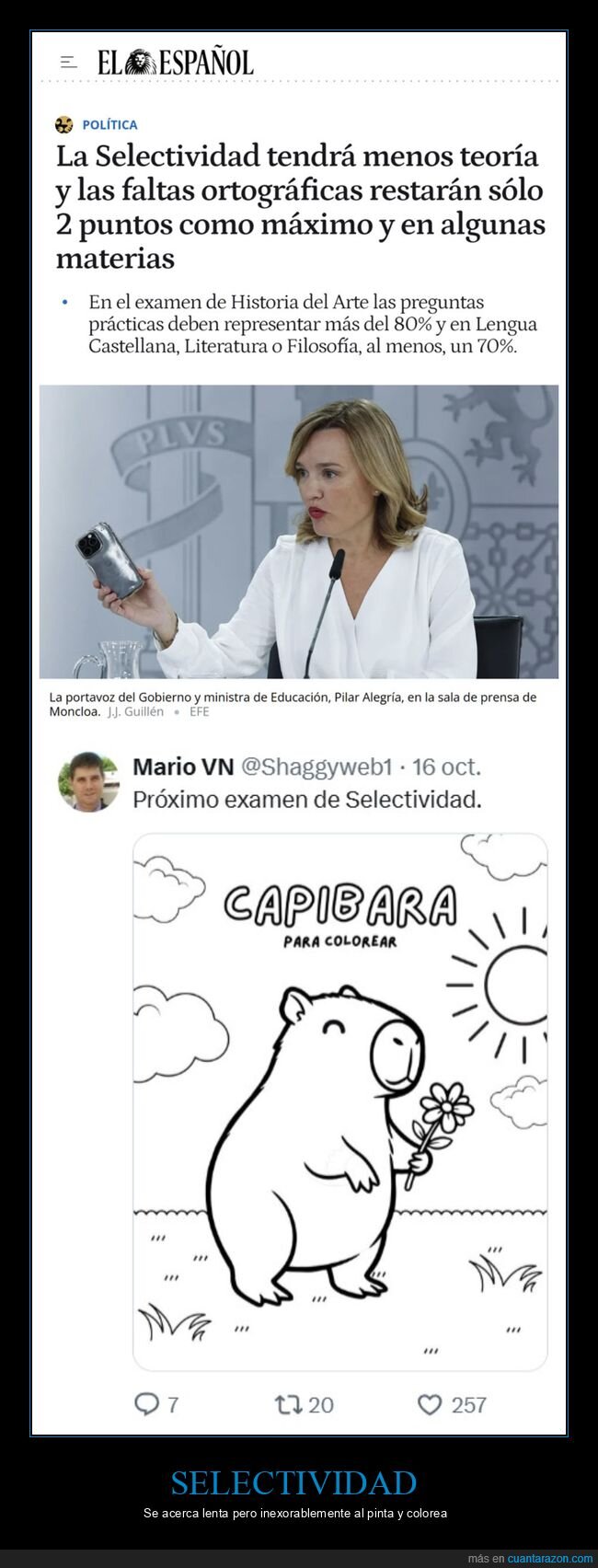 selectividad,dificultad