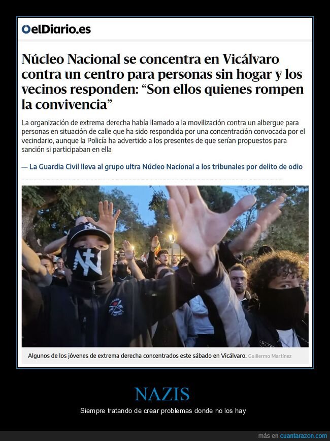 núcleo nacional,vecinos