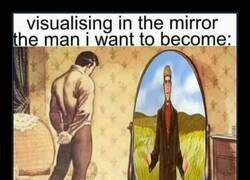 Enlace a Visualizando en el espejo el hombre que quiero llegar a ser