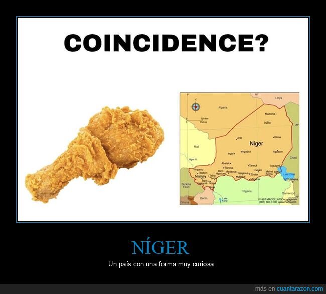 forma,níger,pollo frito