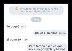 Enlace a Precio no negociable