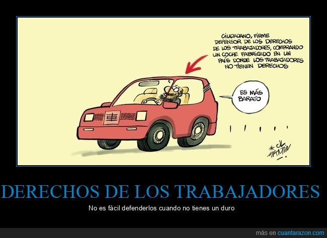 defensor,derechos,trabajadores,coche,barato