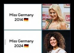 Enlace a Miss Alemania a lo largo de los años