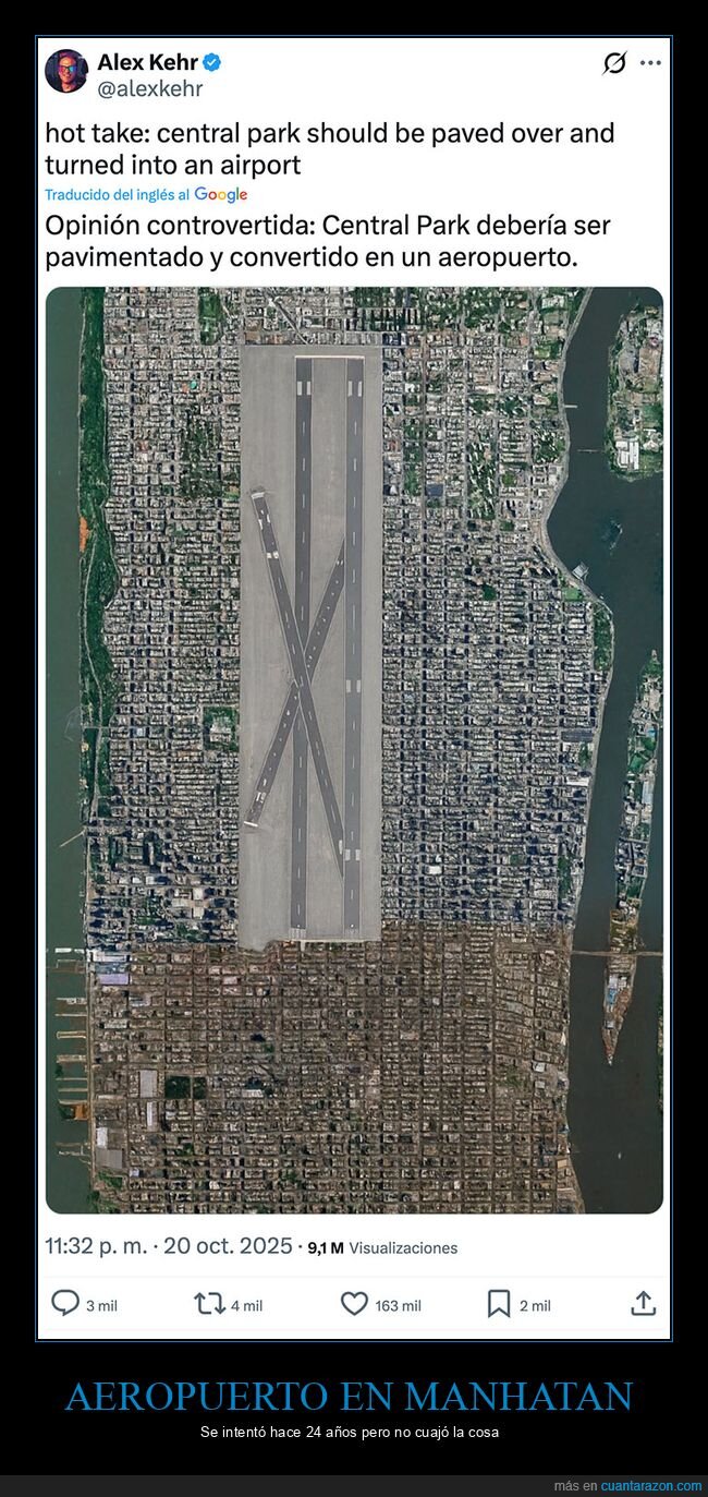 aeropuerto,central park,nueva york