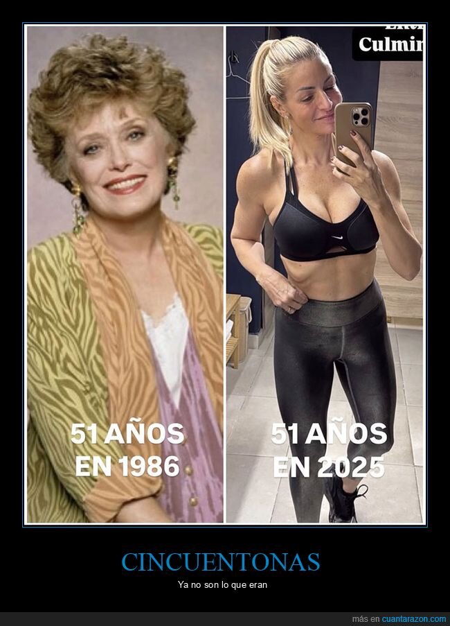 51 años,ahora,antes,edad