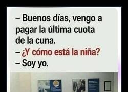 Enlace a Terminando de pagar la cuna