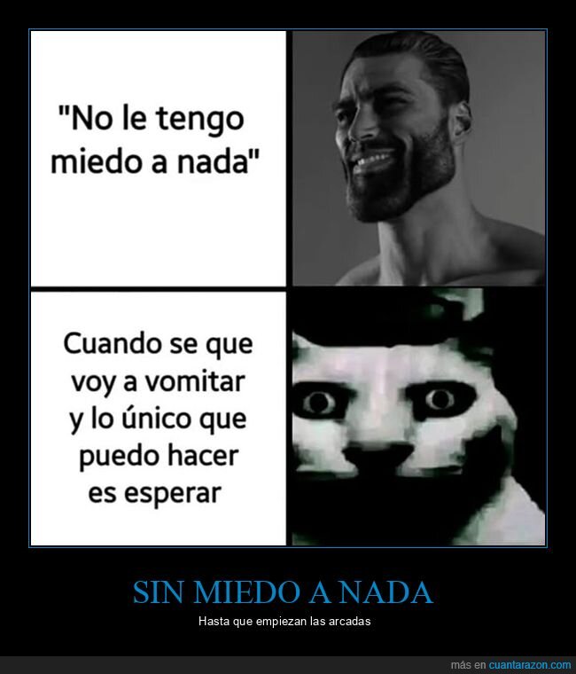 miedo,vomitar