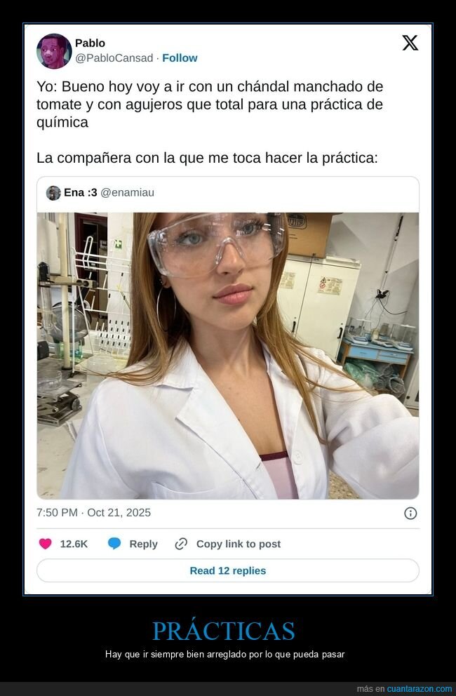 prácticas,compañera