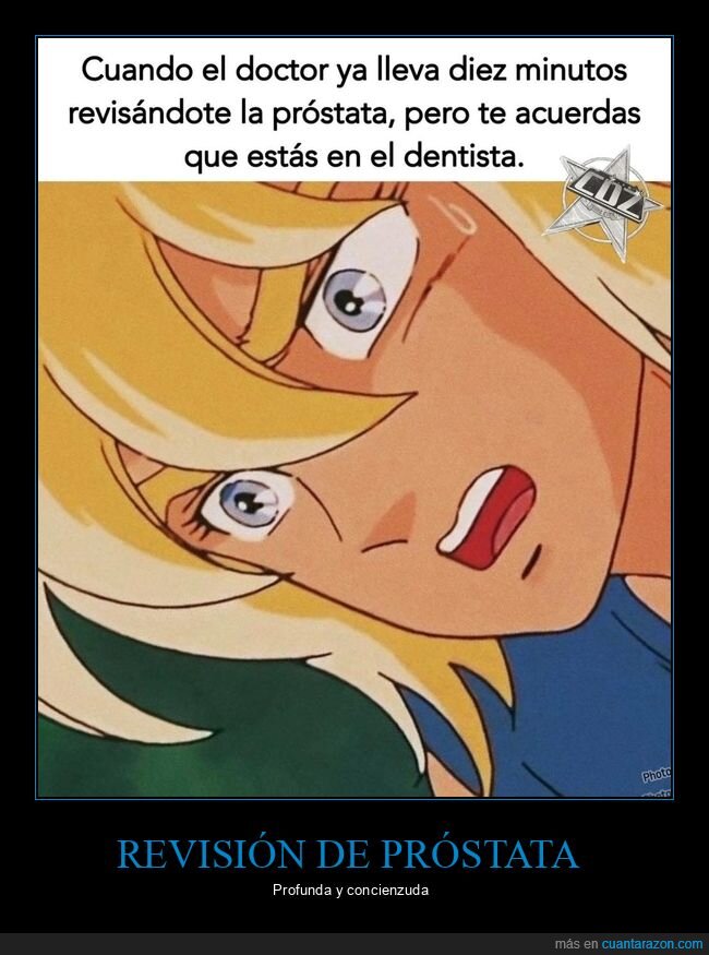 dentista,examen de próstata
