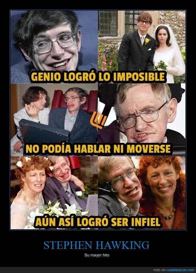 stephen hawking,infiel