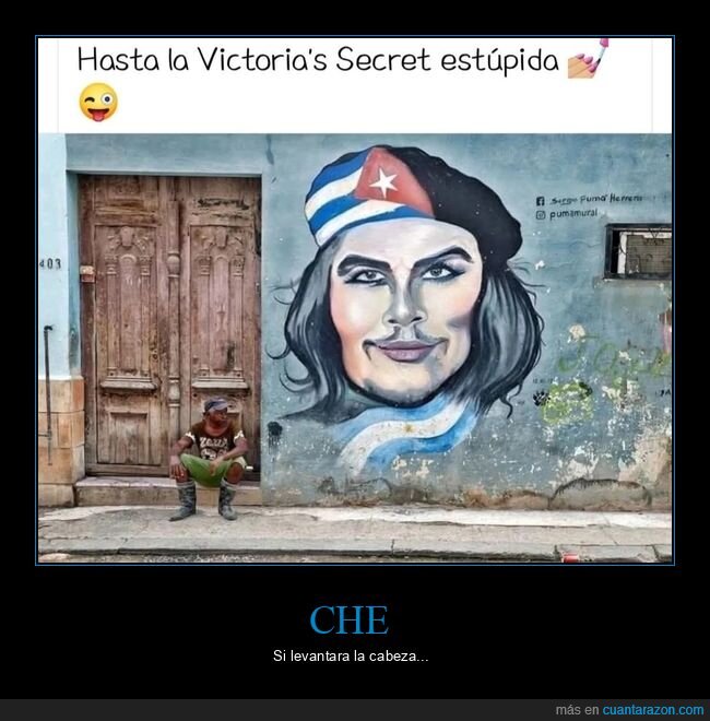 che guevara,victoria's secret