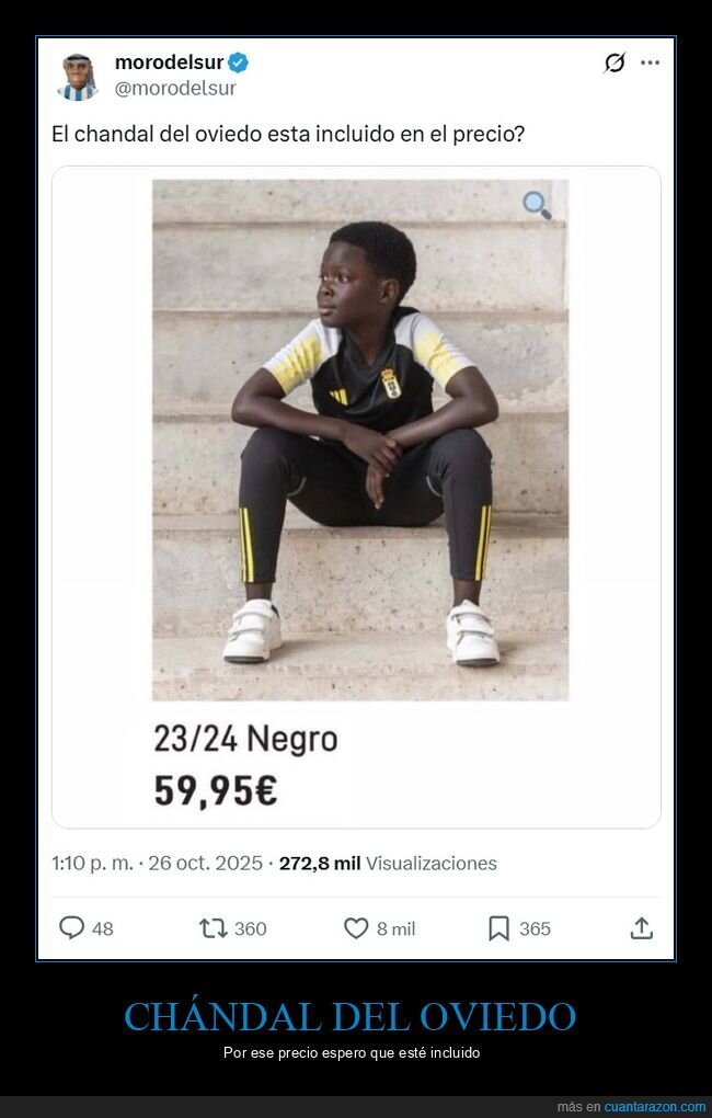 chándal,oviedo,precio