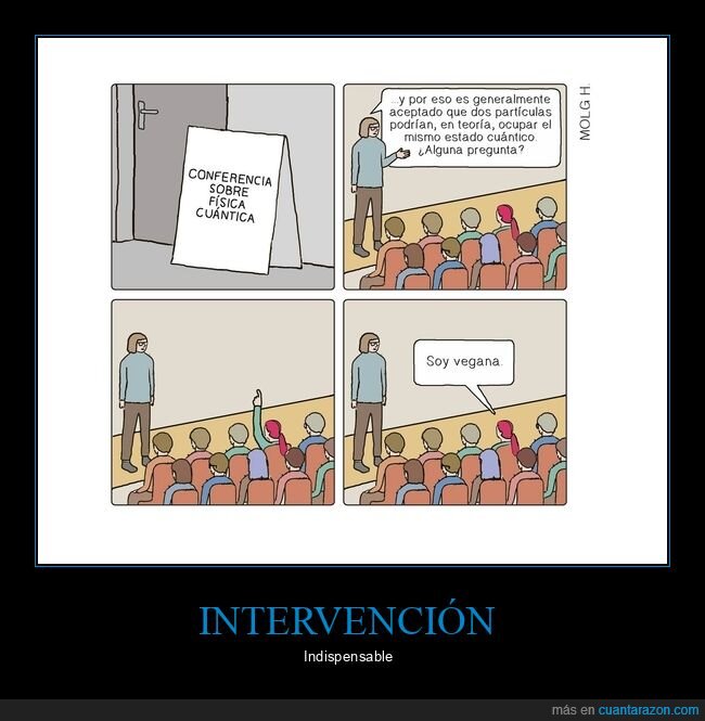 física cuántica,pregunta,vegana
