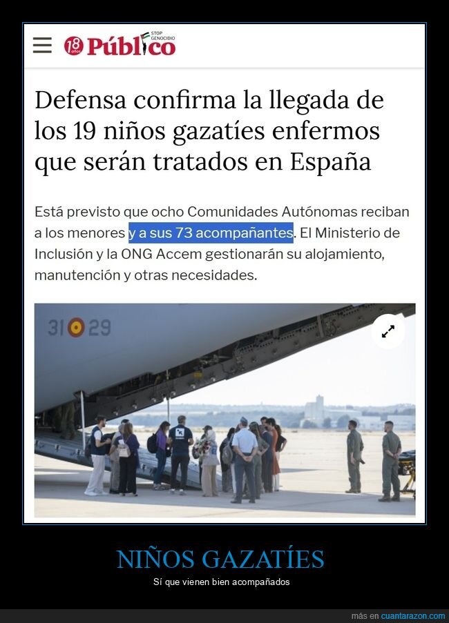 niños,gaza,acompañantes