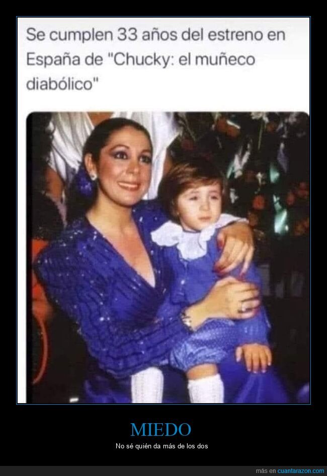 isabel pantoja,muñeco diabólico,paquirrín