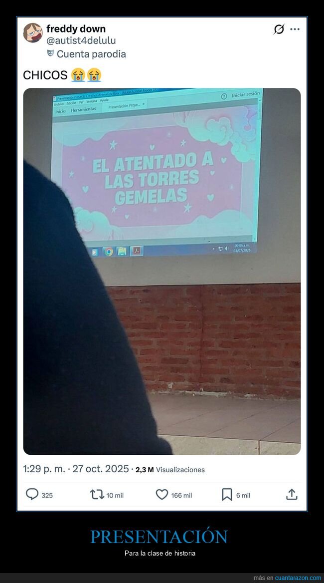 presentación,torres gemelas