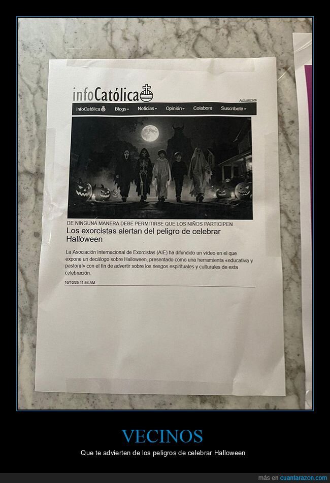 carteles,celebrar,exorcistas,halloween,peligro