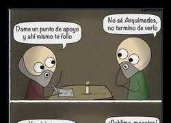 Enlace a Corrigiendo a Arquímedes