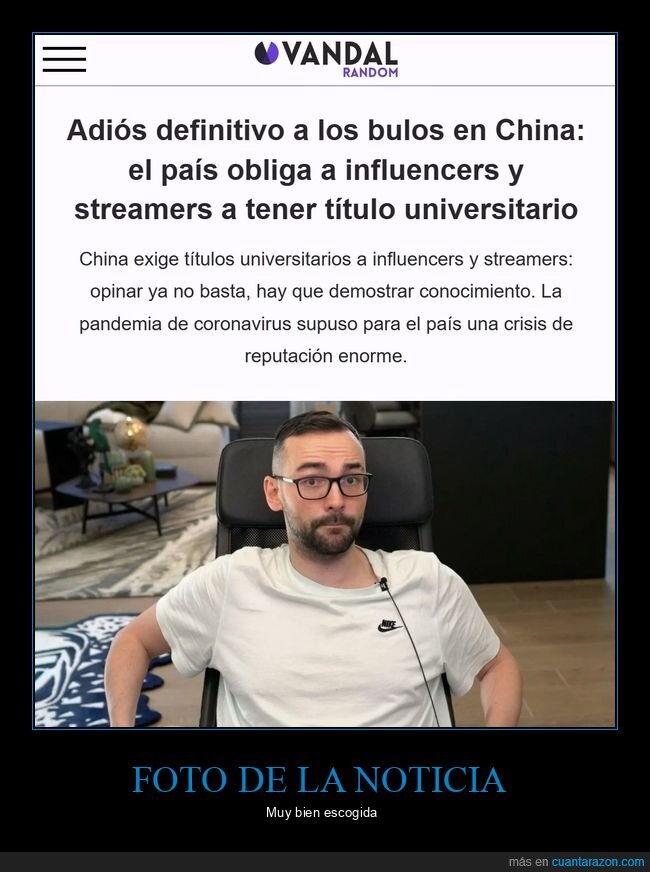 bulos,china,influencers,título