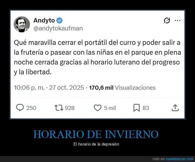 horario de invierno,noche