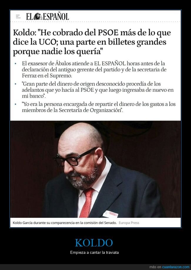 koldo,dinero,psoe
