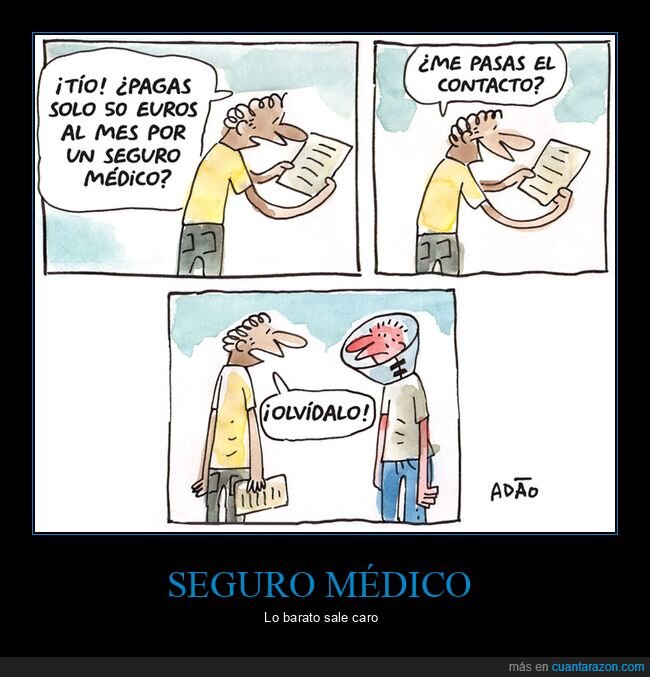 seguro médico,precio
