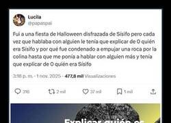 Enlace a Cuando tu disfraz requiere explicación