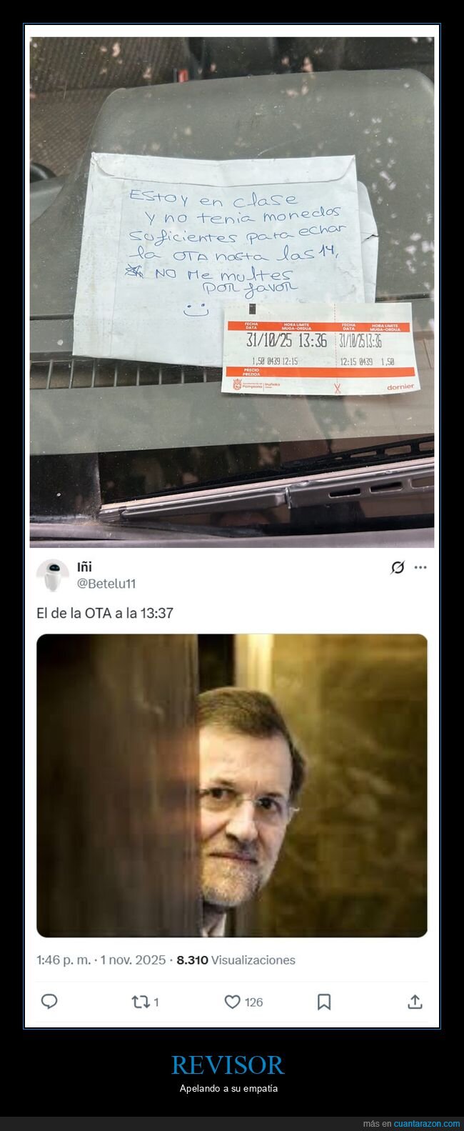 aparcamiento,coches,multar,notas,ticket