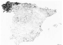 Enlace a Así se distribuyen las poblaciones en España