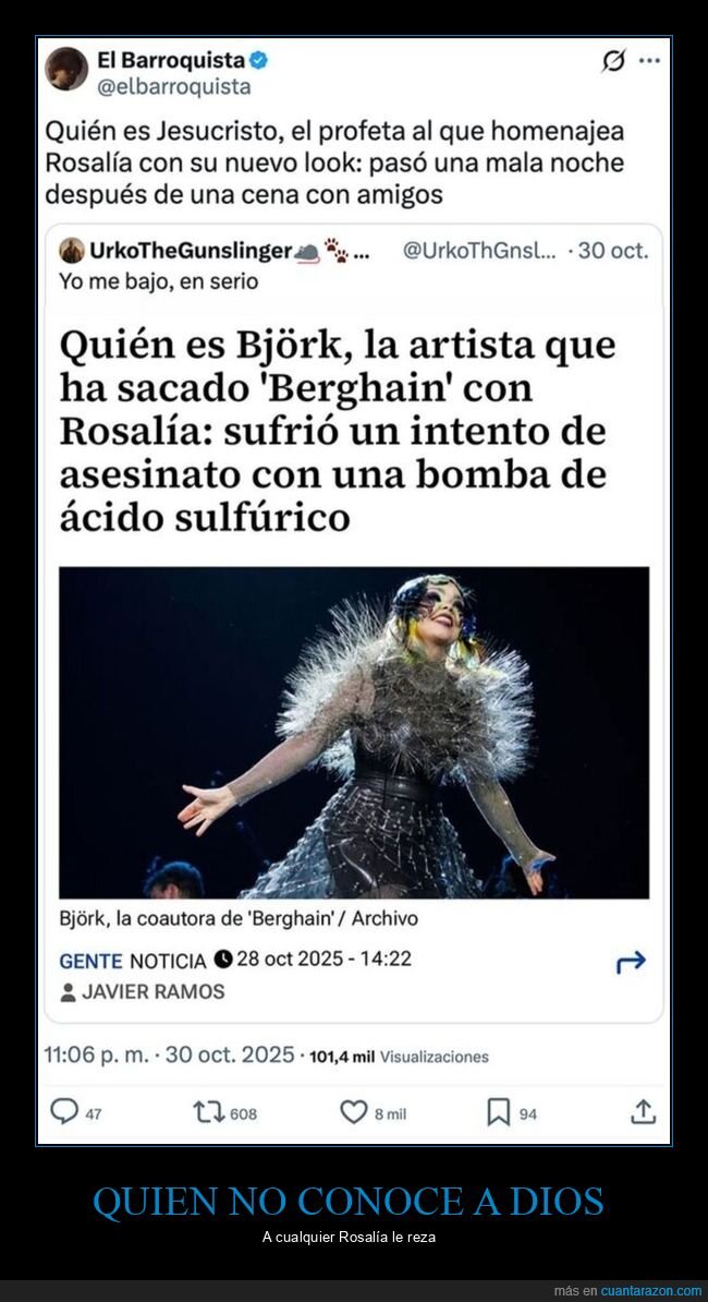 björk,dios,jesucristo,rosalía