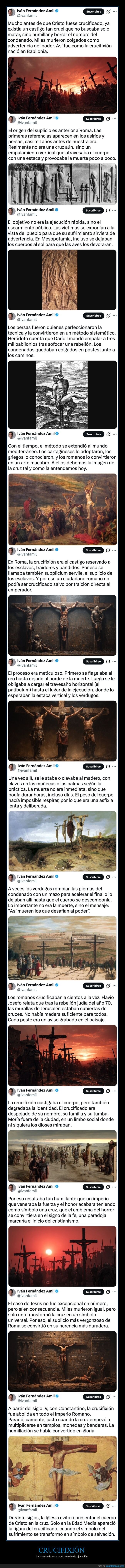 crucifixión,historia