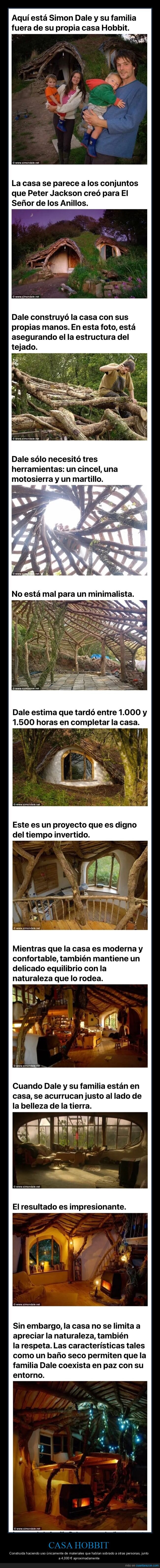 casa hobbit,construcción