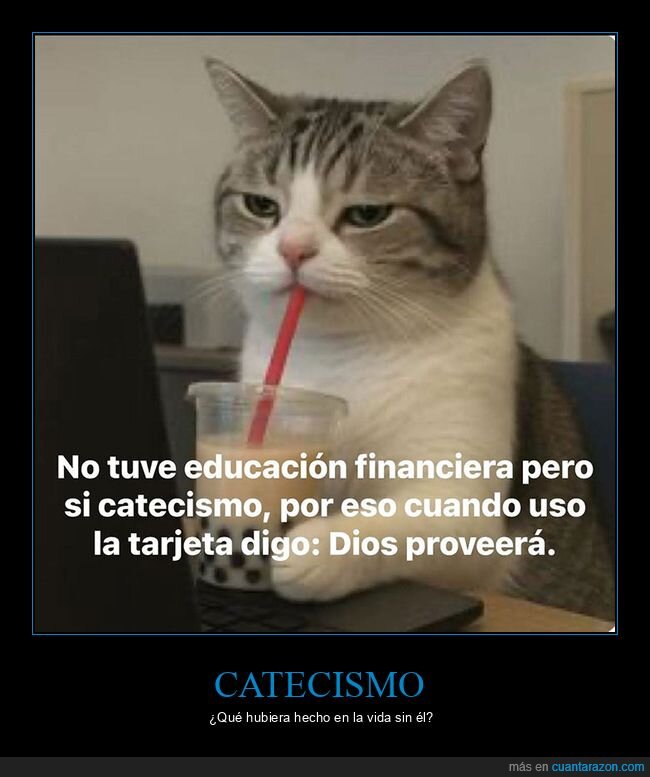 catecismo,educación financiera