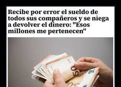 Enlace a Un error del que piensa sacar partido