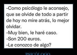 Enlace a Lo que usted diga, señor psicólogo