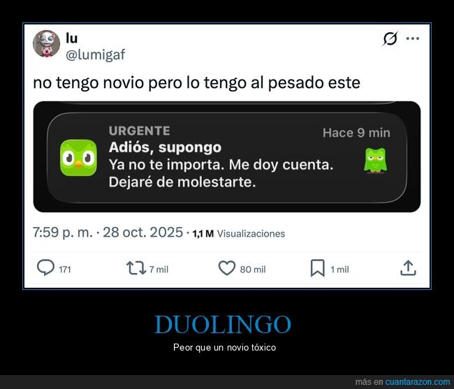 duolingo,mensajes