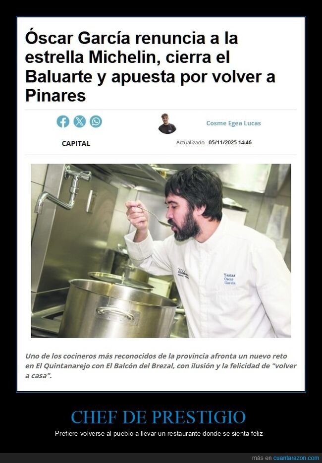 estrella michelin,óscar garcía,restaurante
