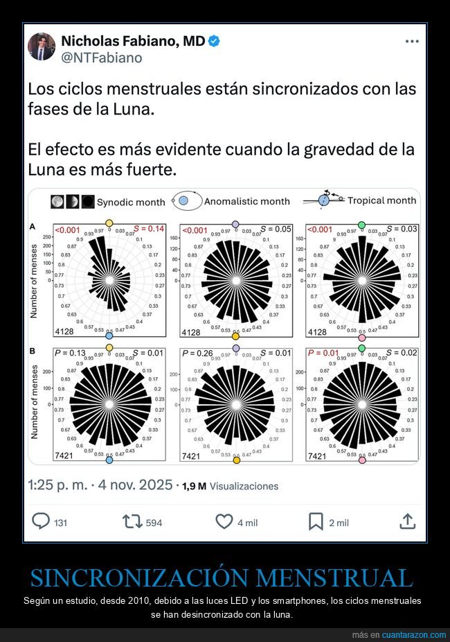 menstruación,luna,sincronización