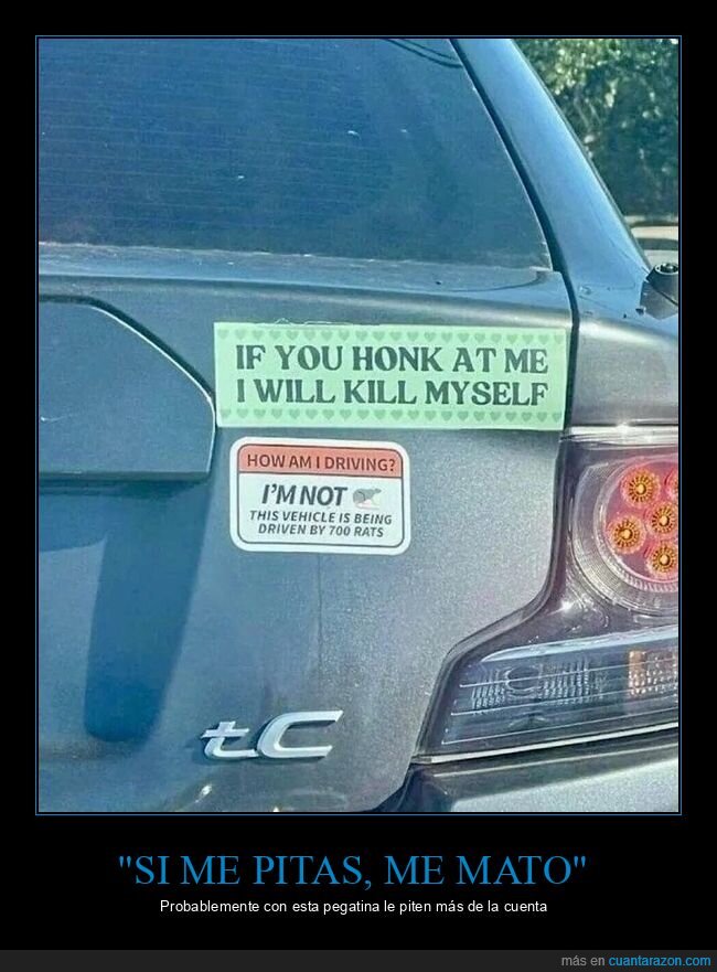 coches,pegatinas,pitar