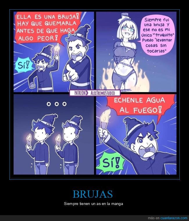 bruja,hoguera