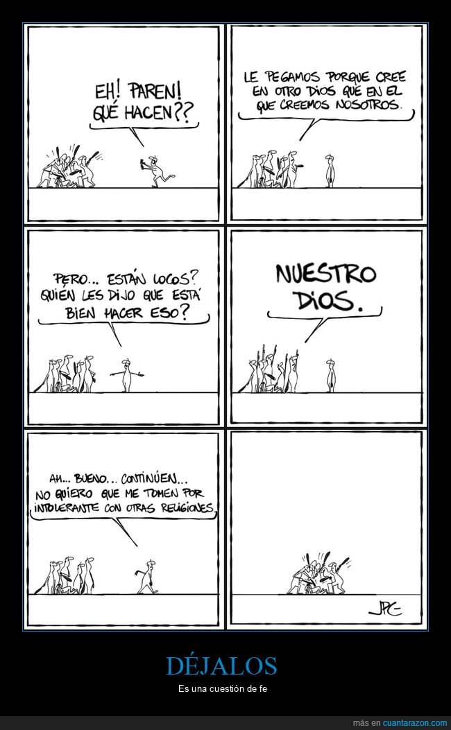 pegando,dios,religión