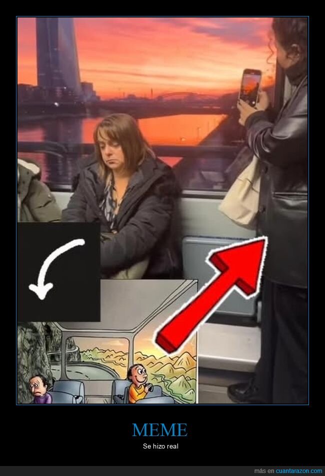 autobús,feliz,mirando,paisaje,triste