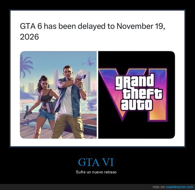 gta vi,retraso