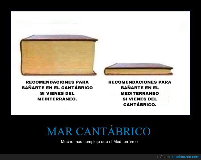 mar cantábrico,mar mediterráneo,recomendaciones