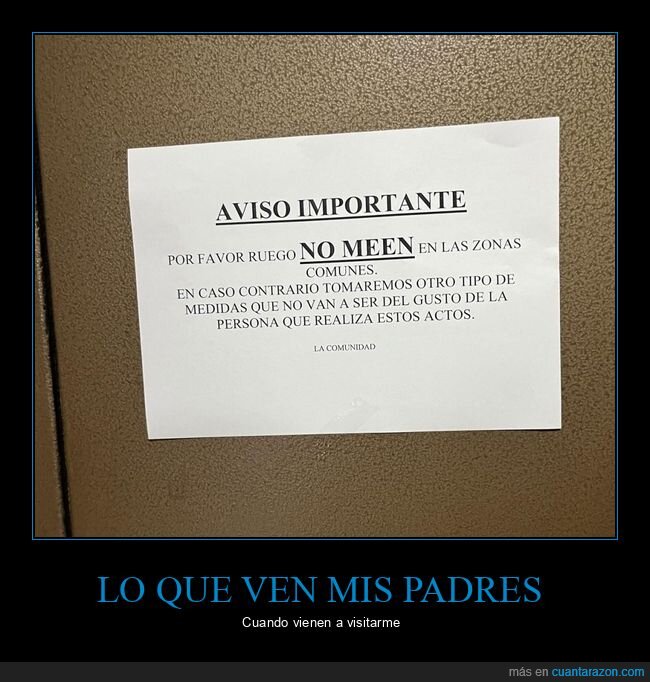 carteles,mear,vecinos